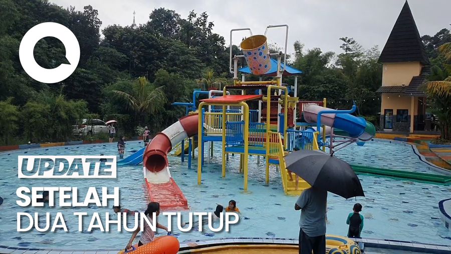 Sempat Terbengkalai, Gumati Waterpark Sentul Kini Mulai Beroperasi Lagi