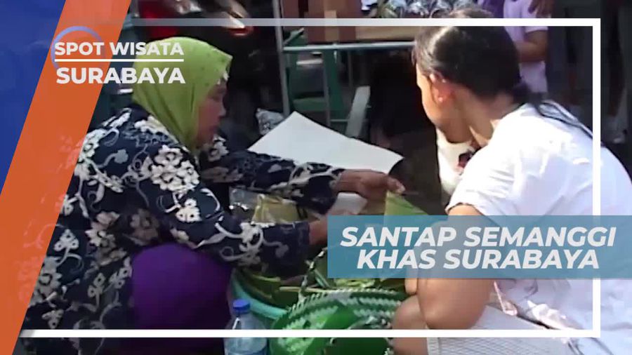 Semanggi, Pecel Khas Surabaya Dengan Sajian Bumbu Ketela Rambat