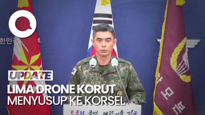 Militer Korsel Menyesal Gagal Tembak Jatuh Drone Korut