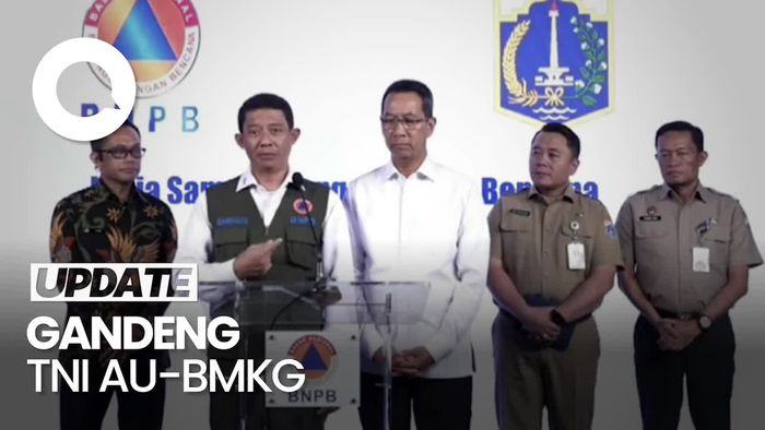 Antisipasi Badai di DKI, BNPB Bakal Lakukan Modifikasi Cuaca