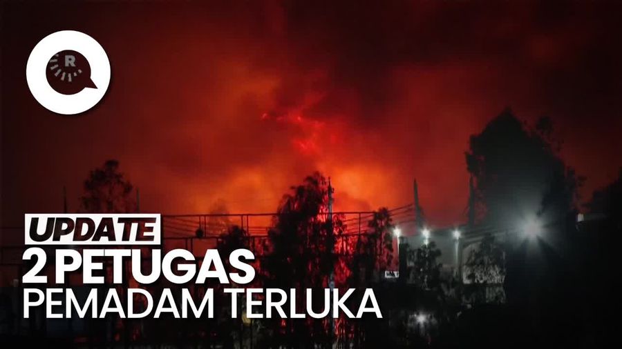 Kebakaran Hebat Melanda Kilang Minyak di Irak