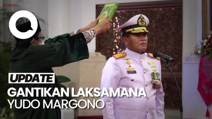 Jokowi Lantik Laksdya Muhammad Ali Jadi KSAL