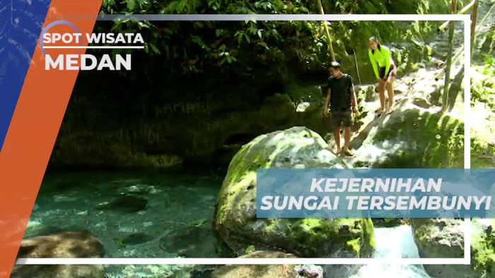 Berkunjung ke Sungai Asri nan Jernih di Medan Sumatera Utara