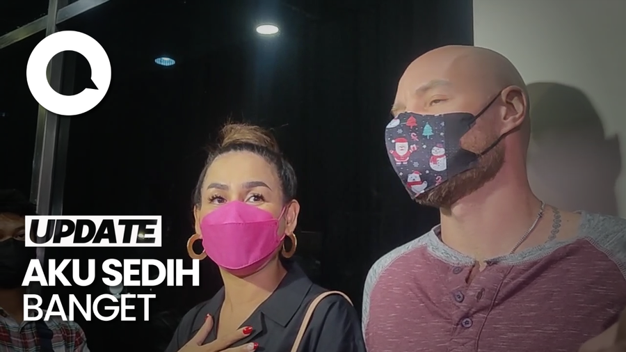 Melaney Ricardo Sedih Indra Bekti Harus Ulang Tahun di RS