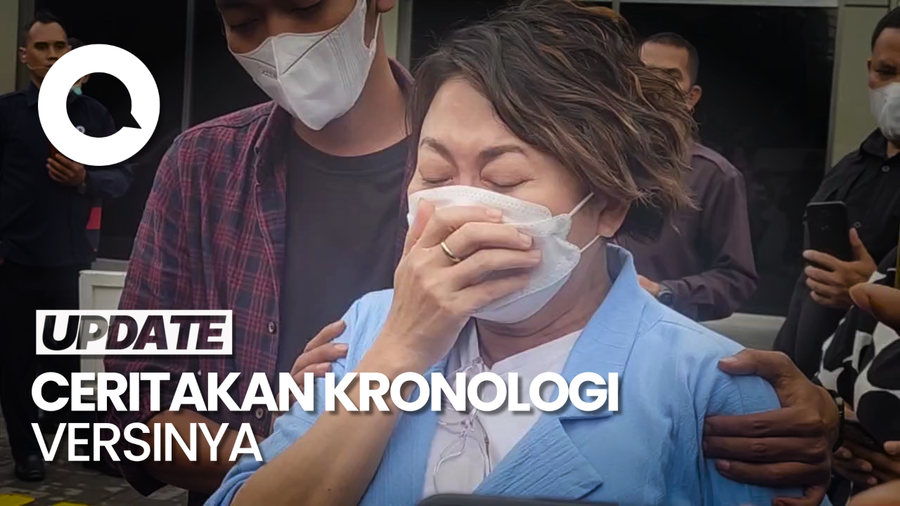 Menangis, Indy Barends Jelaskan Indra Bekti Tak Jatuh di Kamar Mandi