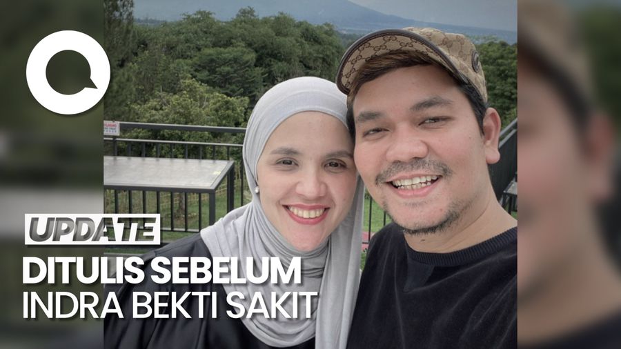 Pesan Menyentuh Istri di Hari Ulang Tahun Indra Bekti