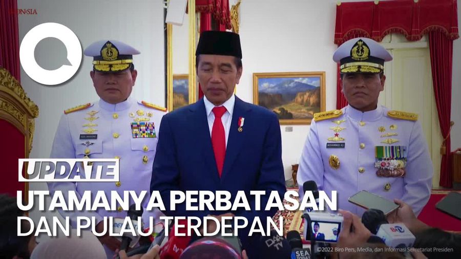 Pesan Jokowi ke KSAL: Konsentrasi untuk Kedaulatan Laut 