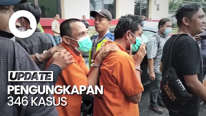 405 Pelaku Kriminal Dibekuk Polda Sumut dalam Operasi Sikat Toba