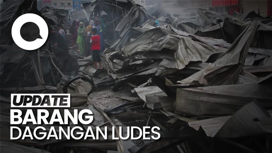 Pasar Sentral Makassar Kebakaran, Pedagang Curhat Rugi Ratusan Juta