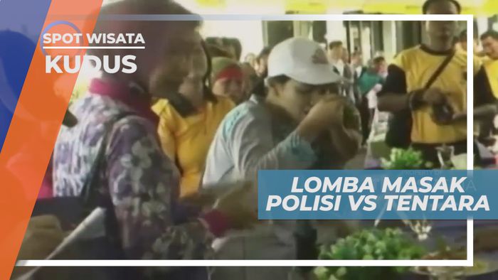 Adu Cita Rasa, Anggota TNI - Polri Bertarung Lomba Masak Bersama, Kudus