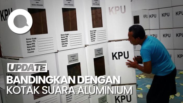 Ketua KPU Pertimbangkan Pakai Kotak Suara Kardus di Pemilu 2024