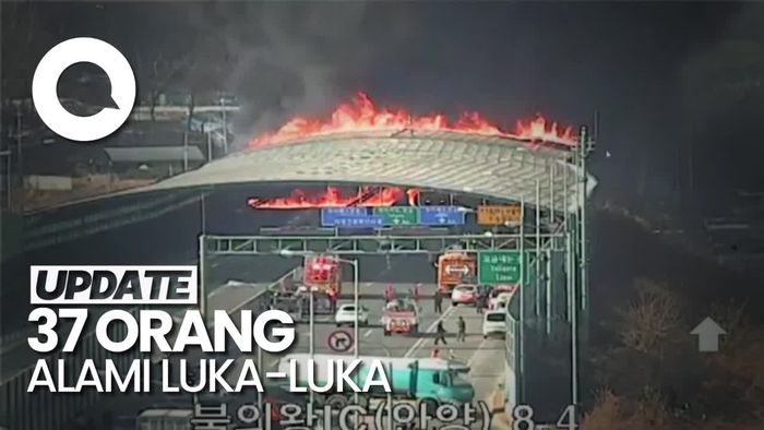 5 Orang Tewas Akibat Kebakaran di Terowongan Tol Korsel