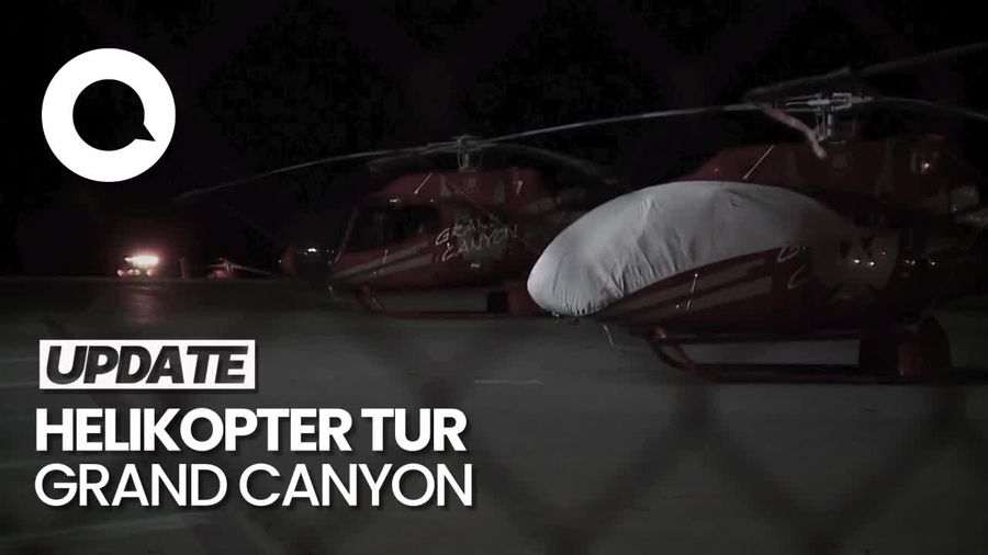 Helikopter tur Jatuh di Bandara Las Vegas Setelah Pendaratan Tak Mulus