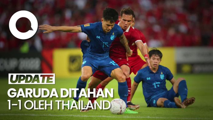 Indonesia Gagal Menang Lawan 10 Pemain Thailand