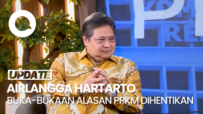 Airlangga Hartarto Buka-bukaan Alasan PPKM Dihentikan