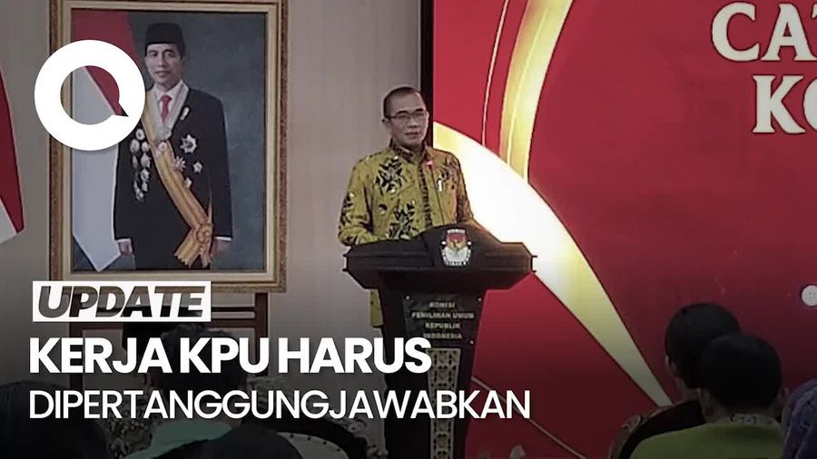 Ketua: Naudzubillah, Semoga KPU Tak Pernah Jadi Tersangka