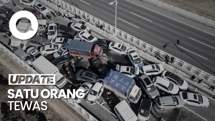Horor Kecelakaan Akibat Kabut di China, 200 Kendaraan Tabrakan Beruntun