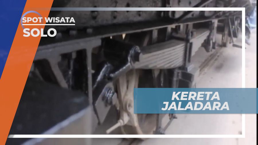 Susuri Jalanan di Tengah Kota Solo Dengan Sepur Klutuk Jaladara, Solo