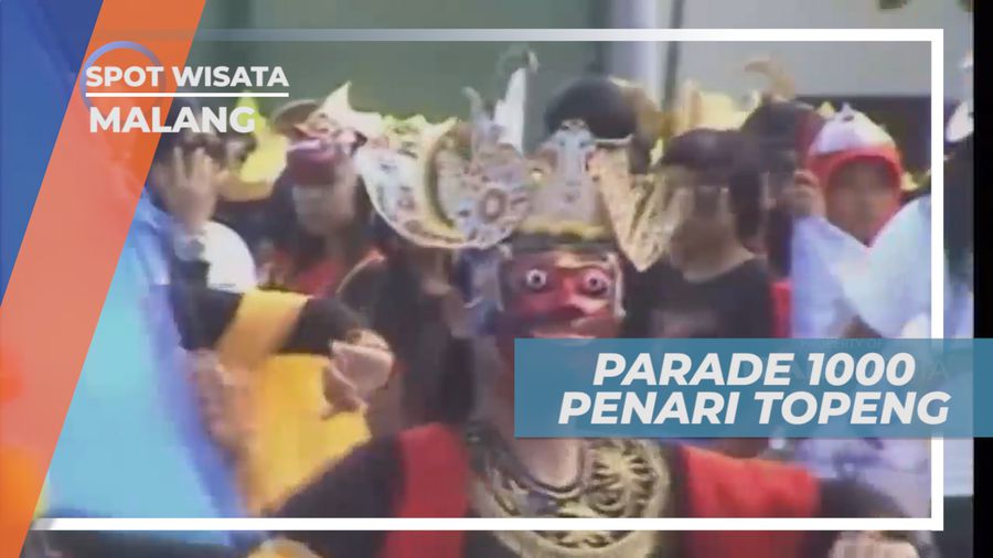 Melestarikan Budaya, Dengan Parade 1000 Penari Topeng, Malang