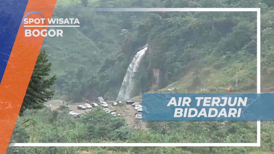 Asri dan Indah, Pemandangan di Air Terjun Bidadari, Bogor