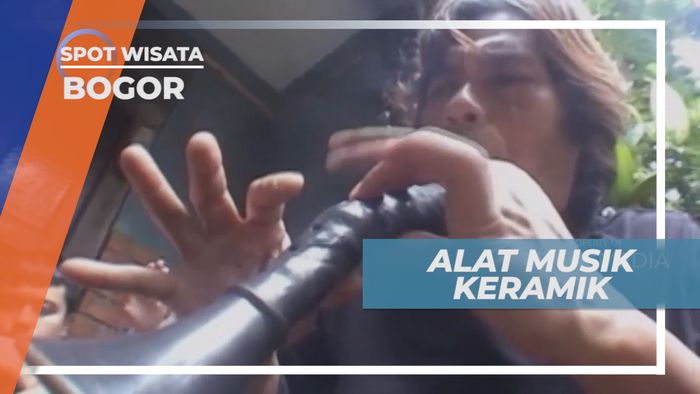 Tak Biasa, Alat Musik ini Terbuat dari Keramik Tanah Liart, Bogor