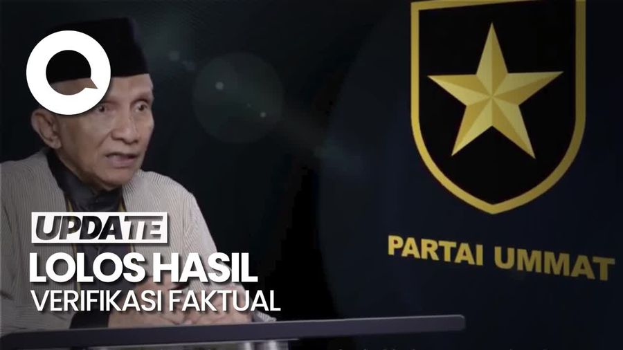 Partai Ummat Dinyatakan Lolos Jadi Peserta Pemilu 2024