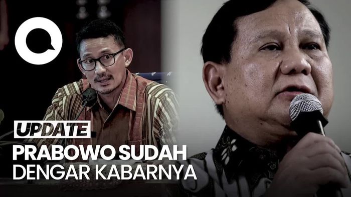 Dasco Cerita Reaksi Prabowo Dengar Kabar Sandiaga Mau Pindah ke PPP