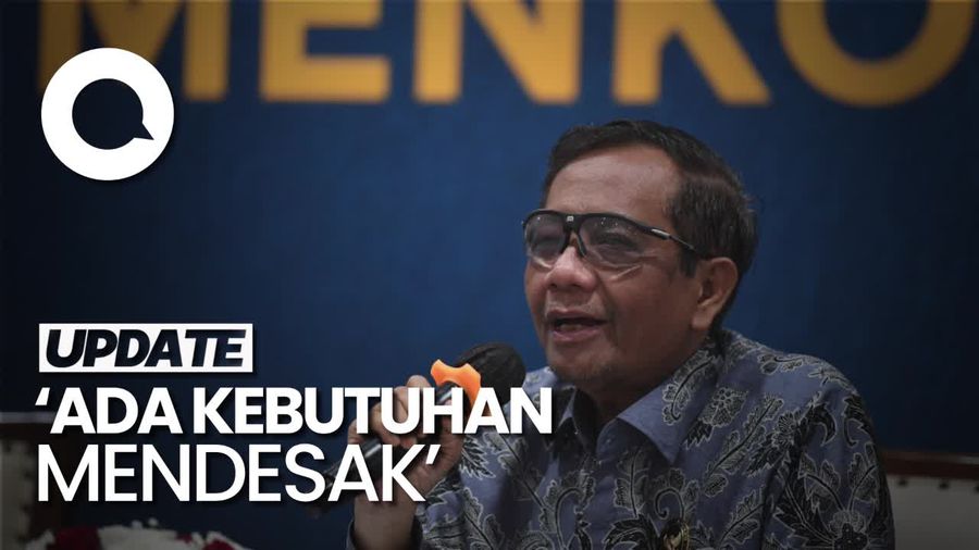 Mahfud Ungkap Alasan Jokowi Terbitkan Perppu Cipta Kerja