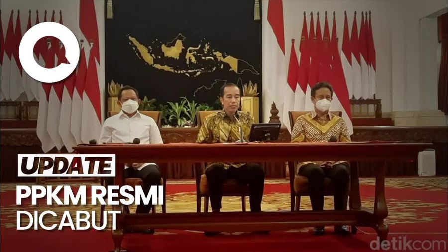 Jokowi Resmi Cabut Aturan PPKM!