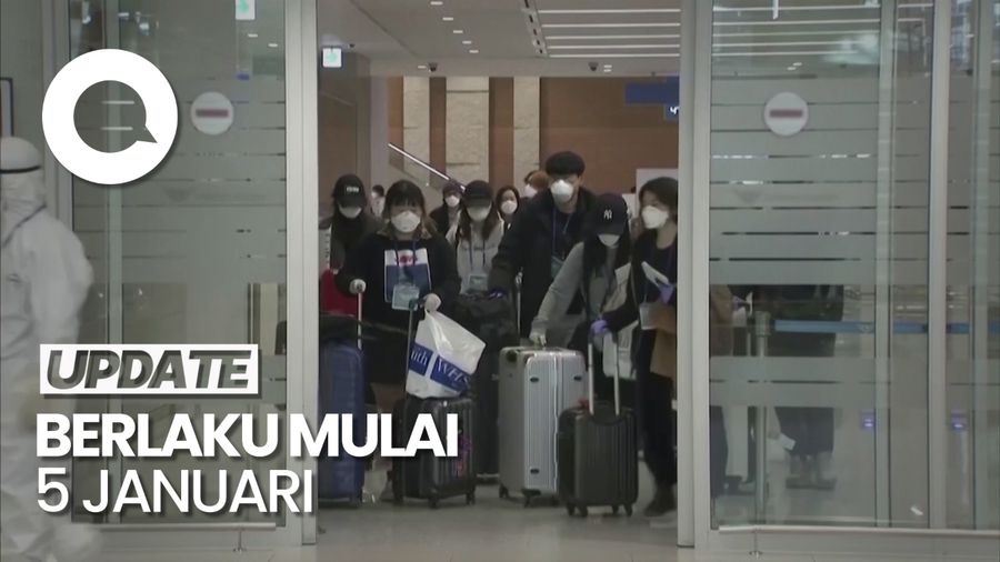 Korea Selatan Wajibkan Tes Covid-19 Bagi Pelancong dari China