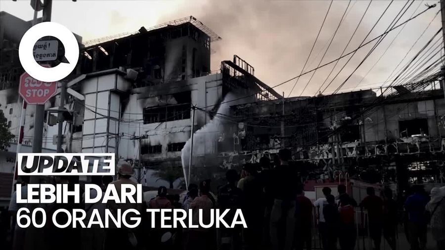 Markas Judi di Perbatasan Kamboja Terbakar, Sudah 19 Orang Tewas