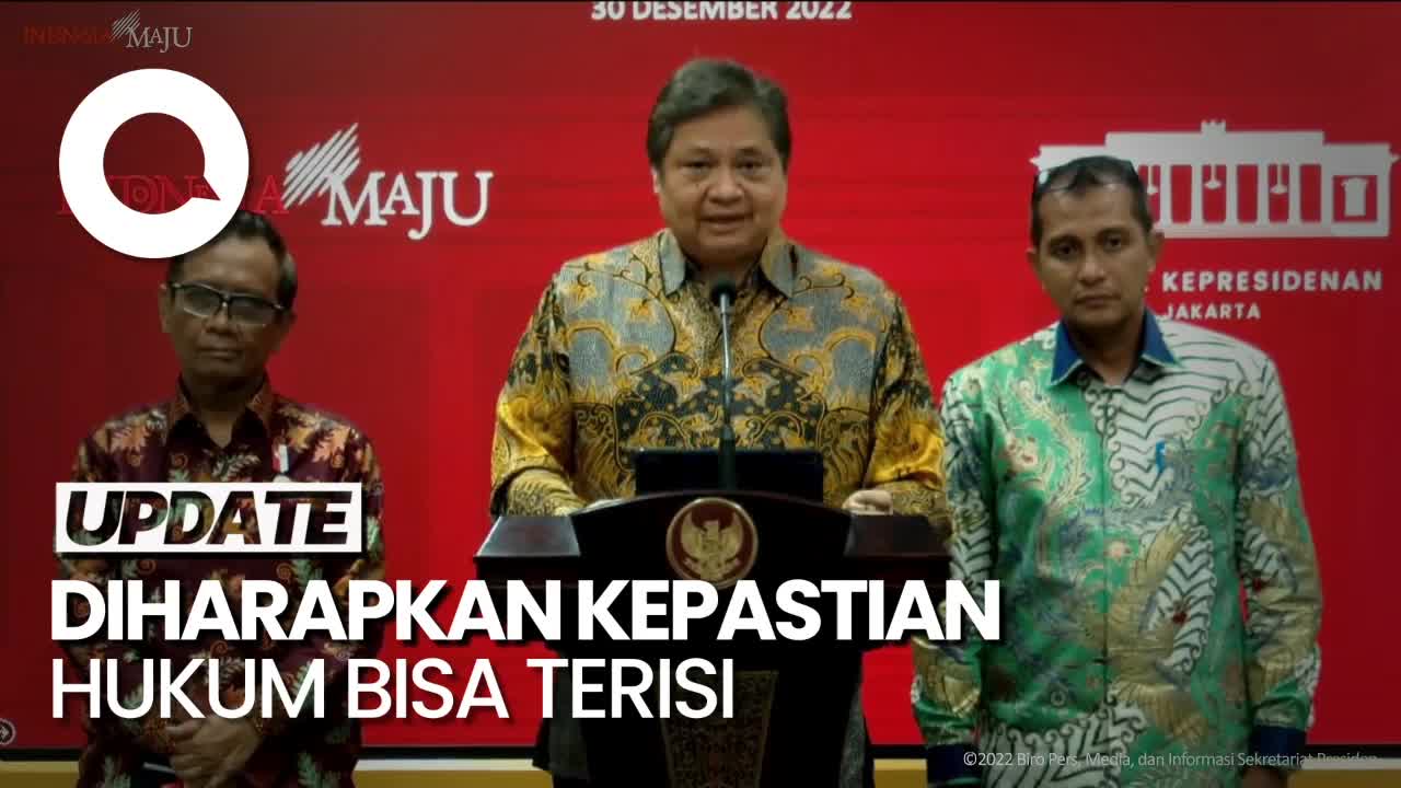 Pemerintah Terbitkan Perpu Cipta Kerja