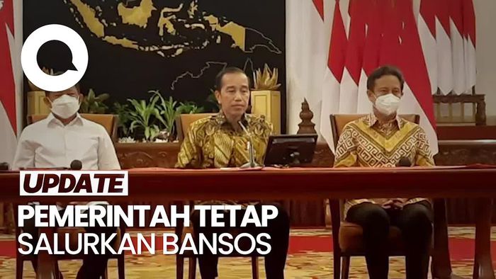 PPKM Dicabut, Jokowi Tetap Minta Bansos Dilanjutkan di 2023