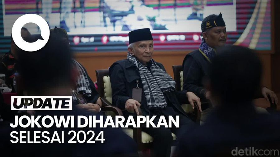 Partai Ummat Lolos, Amien Rais Ingatkan Jokowi Tak Tunda Pemilu 2024