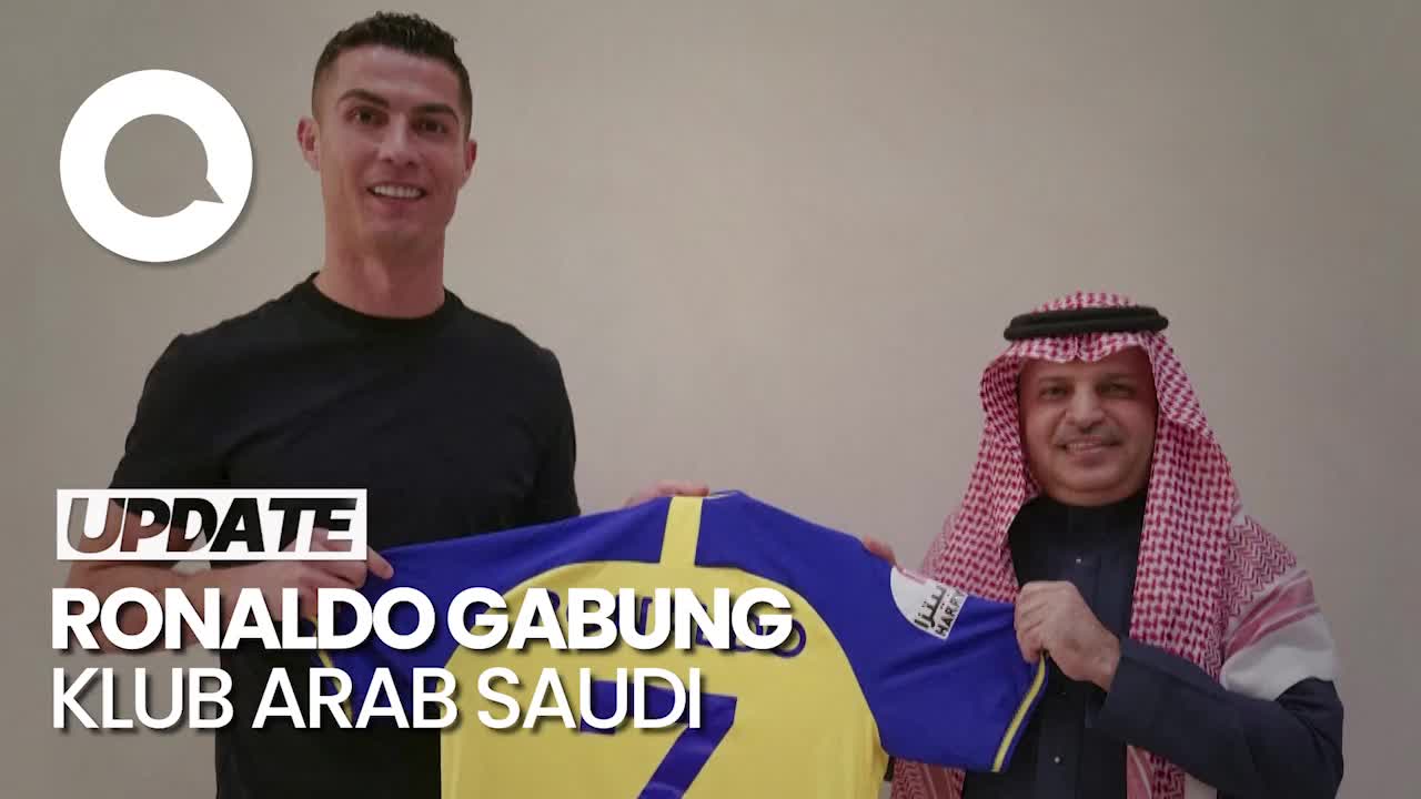 Ronaldo Merapat Ke Al Nassr, Dikontrak 2,5 Tahun