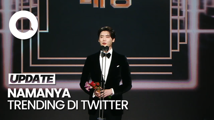 Pidato Kemenangan Lee Jong Suk yang Kode Sudah Punya Pacar