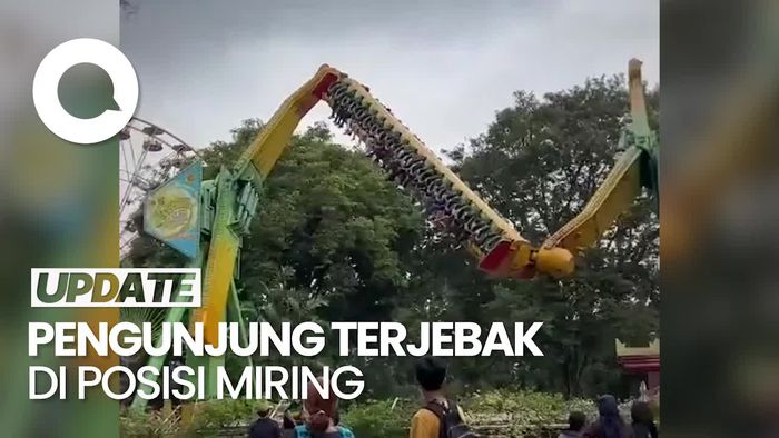 Penampakan Wahana Tornado Berhenti di Atas, Ini Klarifikasi Pihak Dufan