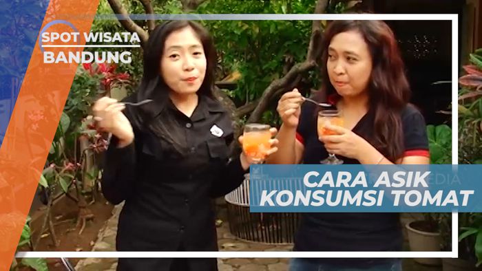 Menikmati Kesegaran Stup Tomat, Bandung Jawa Barat