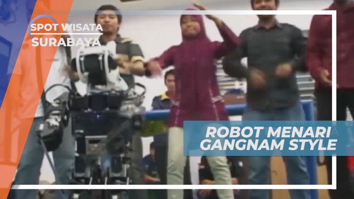 Eros, Robot Karya Anak Bangsa yang Siap Bersaing di Kontes Internasional, Surabaya