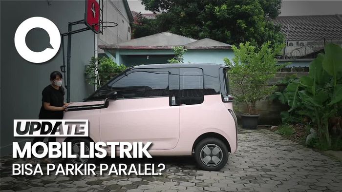 Tutorial Parkir Paralel Wuling Air ev, Nggak Sulit Kok!