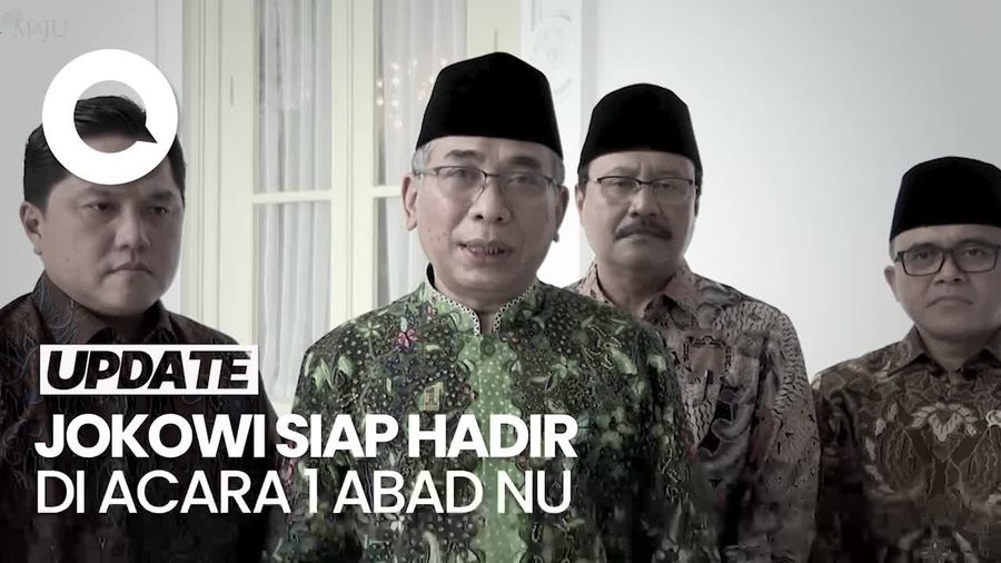 Ketum PBNU- Erick Thohir ke Istana, Undang Jokowi ke Harlah 1 Abad NU