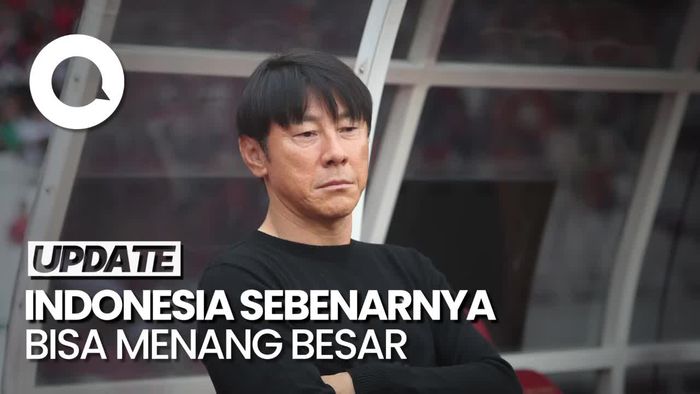 Shin Tae-yong Kecewa Indonesia Masih Buang-buang Peluang