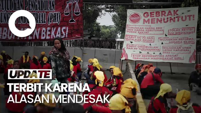 Tiba-tiba Terbit, Perppu Ciptaker Tuai Kritikan hingga Penolakan 