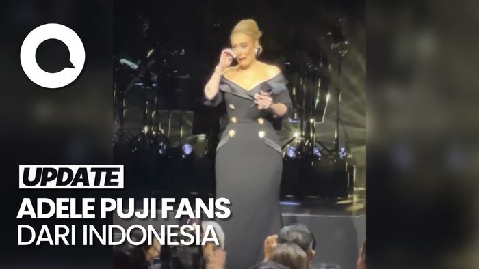Adele Terharu Lihat Fans Indonesia Datang ke Konsernya di Las Vegas