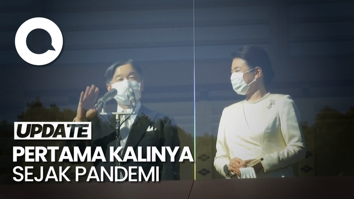 Momen Kaisar Jepang Sapa Publik di Tradisi Tahun Baru
