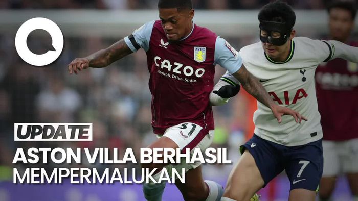 Spurs Awali Tahun 2023 Keok Jamu Villa 0-2