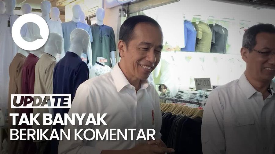 Jawaban Singkat Jokowi soal Reshuffle Kabinet