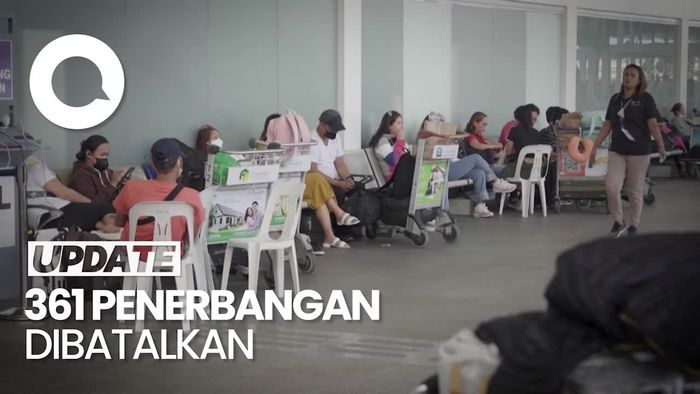 Bandara di Manila Mati Listrik, 65 Ribu Penumpang Terlantar