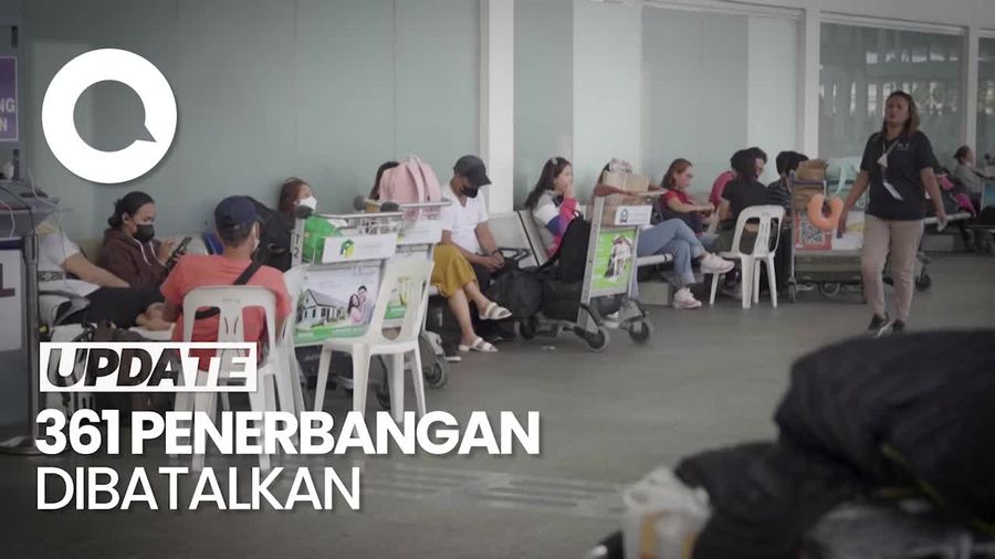Bandara di Manila Mati Listrik, 65 Ribu Penumpang Terlantar Bandara di Manila Mati Listrik, 65 Ribu Penumpang Terlantar