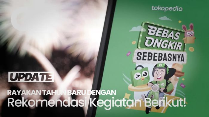 Tips Rayakan Tahun Baru dari Tokopedia!